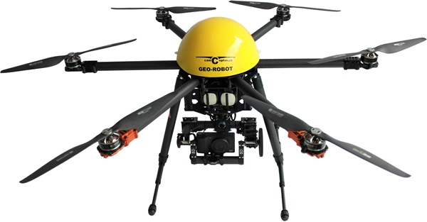 GEO-ROBOT X6 für alle Flugeinsätze